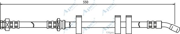 APEC BRAKING Тормозной шланг HOS3451